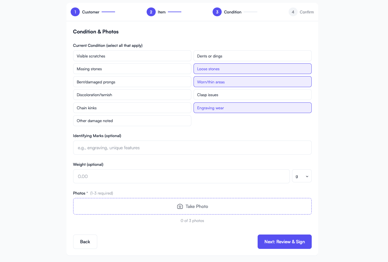 Step 3: Photo Documentation